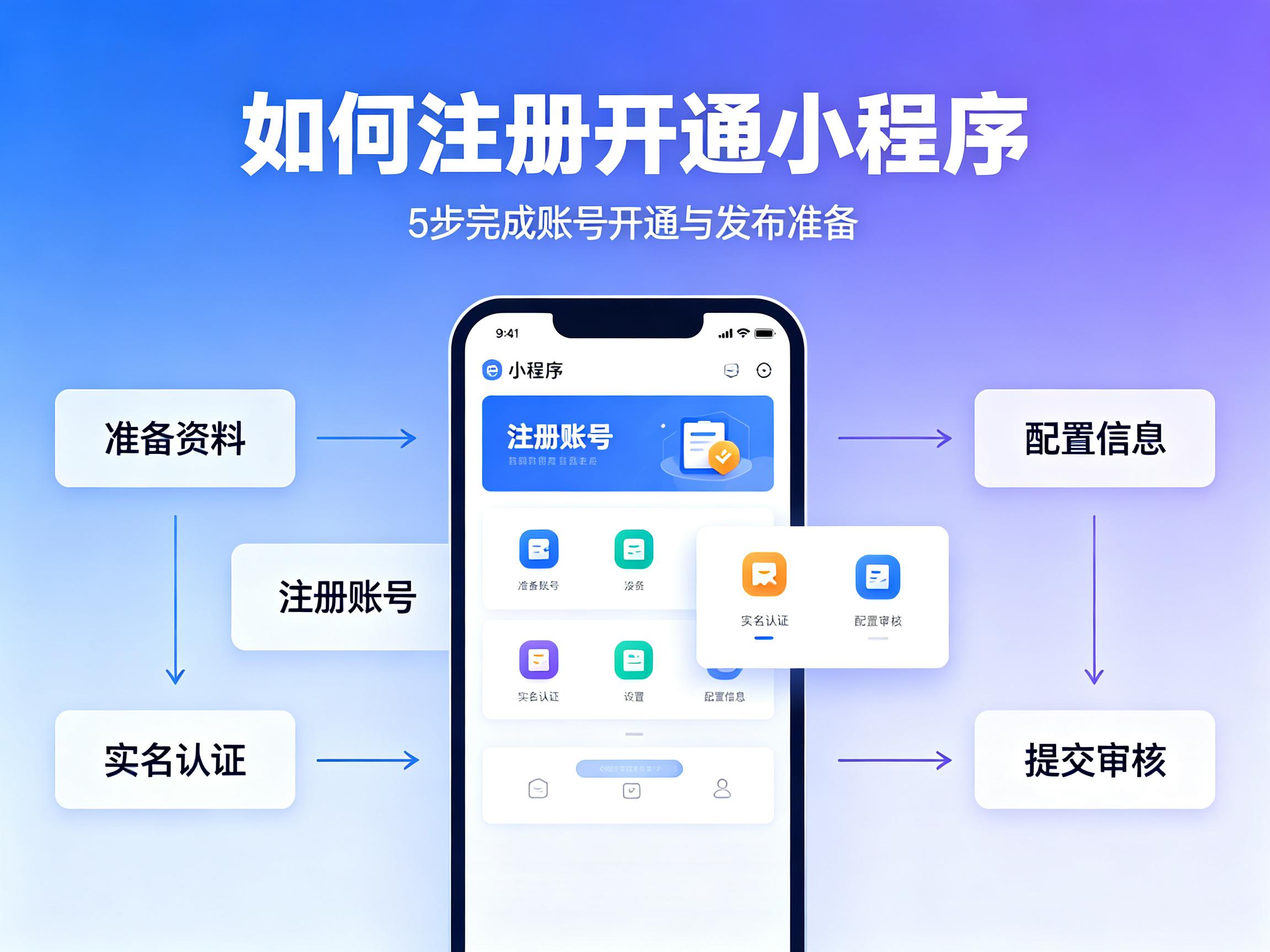 自贡市|如何注册开通备案一个小程序